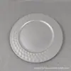 Plato Base de Plástico Estilo Europeo y Americano Decoración para Fiestas Navideñas, Bodas, Banquetes, Cumpleaños 13 pulgadas