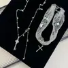 Collar Largo de Campana Estrellada Plateado para Mujer, Nuevo Modelo 2026, Accesorio de Cadena para Suéter de Lujo de Gama Alta de Nicho