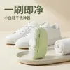 Limpador de Sapatos Branco, Removedor de Óleo, Agente de Limpeza a Seco em Espuma, Escova de Limpeza de Sapatos Sem Enxágue, Personalização OEM