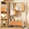 Perchero de pie transfronterizo, perchero simple para dormitorio, tendedero engrosado móvil, perchero multifuncional para el hogar