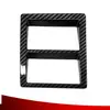 Adecuado para 22 Modelos de Modificación de Fortuner, Ajuste de Faros ABS, Embellecedor Interior de Coche, Patrón de Fibra de Carbono de la Consola Central Derecha