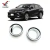 Adecuado para Toyota 20 Harrier Modificado Marco Decorativo Cromado para Luz Antiniebla Delantera Cubierta de Luz Antiniebla Venza Weisha