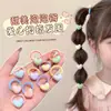 [Procesamiento Personalizado] Bandas para el Pulgar con Forma de Corazón Pequeño para Niños, Gomas para el Cabello de Bebé, Bandas Elásticas para el Cabello, Accesorios para el Cabello