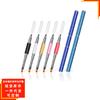 Bolígrafo taladro de succión de doble propósito con tapa tipo bolígrafo, vástago de bolígrafo multicolor, bolígrafo para fototerapia de uñas, bolígrafo de uñas, herramienta de doble pincel metálico