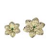 Accesorios de joyería DIY explosiones de comercio electrónico transfronterizo flor grande hoja metálica de seis hojas estilo Tang corona de fénix batas materiales decorativos