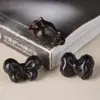 Agarwood Moño Flor de Magnolia Accesorios DIY Hecho a Mano Tejido Cadena para Teléfono Bolso Adorno Cuentas de Oración Budista Pulsera Accesorios