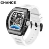 Reloj Mecánico para Hombre Charles CHANCE Reloj de Acero Esqueleto de la Tierra Transfronterizo Richard Modelo Caliente Venta al por Mayor Dropshipping