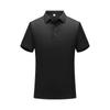 Camisa Polo Waffle Cor Sólida Lapela Personalizada Masculina Casual Manga Curta Corporativa Grupo Roupa de Trabalho Camisa Publicitária com Bordado