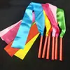 Cintas de Gimnasia para Niños, Palos Rojos, Cintas de Seda Rojas, Cintas de Seda Rojas Grandes, Materiales para Clase de Jardín de Infancia, Cintas para Performance de Danza