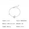 Pulseira de prata s925 popular da Amazon transfronteiriça com pingente de cabaça e moissanita para mulheres, joia de mão oca totalmente cravejada, tendência chinesa, luxo leve, atacado