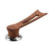 Mango de tapa con veta de madera puede ser vertical anti-quemaduras accesorios de mango para tapa de vidrio universal baquelita resistente a altas temperaturas mango para wok