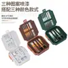 Nuevo Juego de Herramientas para Manicura Degradado Estilo Chino, Set de 9 Piezas con Caja de Almacenamiento de ABS, Cortauñas, Lima de Uñas, Set de Herramientas para Limpiar Oídos