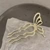 Novo High-end Borboleta Hairpin Niche Design Ins Moderno Hairpin Placa de Cabelo Artefato Novo Estilo Chinês Acessórios para o Cabelo