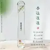 Pesa de Papel y Regla de Cristal Creativas para Principiantes en Caligrafía, Pesa de Papel Sólida para Caligrafía y Pintura China, Pequeña Herramienta para Presionar Papel