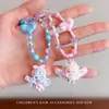 Novos Acessórios de Cabelo Infantis, Colares Versáteis de Princesa, Correntes para Clavícula de Meninas, Colares de Miçangas para Bebês, Correntes para Suéteres, Acessórios para Bebês