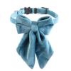 Nuevos productos para mascotas: collar para gato de color sólido con falda de campana, estilo Macaron