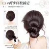Peruca de Coque Baixo com Presilha de Garra, Acessório de Cabelo Estilo Preguiçoso, Coque de Peruca Naturalmente Fofo na Parte de Trás da Cabeça
