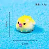 Micro-Paisaje Creativo Lindo Delfín Acuario Pecera Paisajismo Manualidades de Resina DIY Accesorios Adornos Pequeños de Escritorio