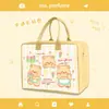 Bolsa de Viaje Grande para la Vuelta al Cole, Bolsa de Almacenamiento de Gran Capacidad, Dibujos Animados Lindos, Bolsa de Almacenamiento para Niños, Maleta de Viaje para Niños, Bolsa de Fieltro con Ruedas, Portátil