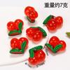 Paisaje en Miniatura Simulación Frutas Luminosas Verduras Comida Juguete Figura de Resina Pinza para el Cabello Decoración DIY Accesorios Figura Pequeña Tridimensional
