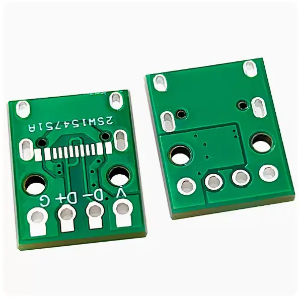 type-C 16P转2.54 PCB 空板 YC-26