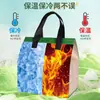 Bolsas Térmicas para Levar, Bolsas Térmicas Descartáveis Comerciais, Café, Bebidas, Sobremesas, Marmitas, Sacolas de Embalagem para Levar Espessadas com Folha de Alumínio