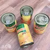 Melocotón Amarillo en Almíbar Tianhuole Enlatado, Fruta Fresca Enlatada, Caja Completa, Cada Lata Contiene 425g, Fruta Enlatada para Hornear, Al Por Mayor