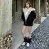 Jaqueta Plush Estilo Chinês Inverno 2025 Algodão Curta Quente Grossa Acolchoada para Homens e Mulheres Casal