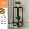 Suporte de Flores Leve de Luxo para Sala de Estar, Arte em Ferro de Chão, Design Moderno Simples, Novo Modelo para Plantas Verdes, Estante de Flores de Múltiplas Camadas para Varanda e Uso Interno