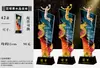 Troféu de Cristal Personalizado de Basquete para Jogos Esportivos de Alunos Escolares, Medalhas de Campeão e Vice-Campeão de Streetball FMVP