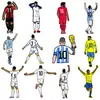 Patches Bordados de Jogador de Futebol Messi C. Mochila de Roupas Estilo Estrela Ronaldo Patches Decorativos DIY