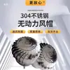 Acero inoxidable 304, sombrerete eólico no motorizado, dispositivo de ventilación tipo 600, bola de viento a prueba de lluvia, ventilación de techo, ventilación para edificios industriales y granjas de ganado
