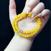 Pulsera de Calabaza de Ágata Roja con Pequeños Dijes de Suerte, Estilo de Moda, Regalo de Cumpleaños, Venta al por Mayor para Transmisiones en Vivo, Regalo de Cumpleaños para Niñas
