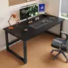 Escritorio de computadora, escritorio de oficina en casa, escritorio de estudio para estudiantes, mesa larga de pared, escritorio simple para viviendas de alquiler
