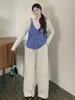 Pantalones Largos Holgados Adelgazantes Yinuo Tallas Grandes para Mujer 2026 Nueva Llegada Otoño Versátiles para el Día a Día y para Ir al Trabajo 345438