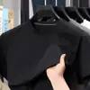 Furos Respiráveis Podem Ser Impressos com Logo Camiseta Masculina de Manga Curta Novo Estilo Verão 2026 Respirável Secagem Rápida Casual Gola Redonda Camiseta para Homem