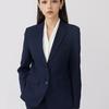 Traje de Entrevista de Alta Gama para Mujer Dos Botones Corte Delgado Sin Planchar Alta Calidad Ropa de Trabajo para Viajar de/a Casa Alta Gama