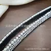 Gola de Chapéu com Miçangas de Fio Dourado Estilo Chanel de 1,7 cm de Largura Decoração de Renda DIY para Vestido de Casamento Roupas Decoração de Roupas Estilo Francês