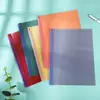 Bolsa de Almacenamiento Giratoria para Archivos A4, Carpeta Transparente para Almacenamiento de Exámenes Estudiantiles, Carpeta de Archivos de Documentos de Oficina de Colores con Varilla Deslizante