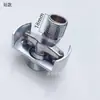 Conector curvado universal de acero inoxidable 304, grifo de cabezal de ducha para baño, venta al por mayor de comercio exterior transfronterizo, conector curvado extendido de cobre