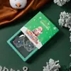 Caixa de embalagem para joias de Natal caixa suspensa caixa gaveta caixa para anel de joia pulseira caixa para pequenos produtos caixa de presente em estoque