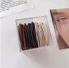 Xuxinhas de Cabelo Infantis em Lata, Tamanho Pequeno, Não Danificam o Cabelo, para Bebês Meninas e Crianças Pequenas, Elásticos