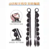 Peluca y2k trenza coleta femenina millennial chica popular giro boxeo moda giro dulce trenza burbuja peluca trenza