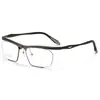 Armazones de Lentes para Hombre de Moda, Armazones de Lentes Estilo Celebridad, Lentes Nuevos con Armazón Browline, Venta al por Mayor Danyang Zc187