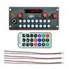 153 Placa Amplificadora de Karaoke para Exteriores Mp3 Radio Bluetooth 3.7V Altavoz de Baile Cuadrado Placa Base 123*57