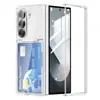 Adequado para Samsung Zfold 30% de desconto Capa para Celular Dobrável Z Fold8 Porta-Cartões com Suporte Capa Protetora Transparente Zfold8