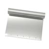 Raspador de acero inoxidable herramienta para hornear con escala raspador crema pastel raspado rollos de arroz cuchillo corte de harina raspador de acero inoxidable