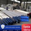 5 metros 6 metros 7 metros 8 metros novo poste de luz de rua de braço autocurvante rural poste alto lâmpada de rua LED iluminação externa poste de luz de rua