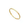 Venta caliente transfronteriza 18k oro acero titanio no se desvanece diez diamantes hebilla de estrella pulsera mujer medio círculo diamante elegante personalidad