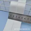 Elástico irregular brilhante preto e branco de 6cm, elástico colorido para cós de saia de 8cm para roupas